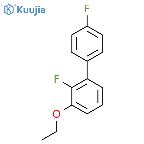 1-ethoxy-2-fluoro-3-(4-fluorophenyl)benzene structure