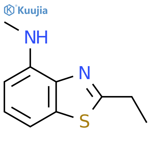 2-ethyl-N-methyl-1,3-benzothiazol-4-amine structure