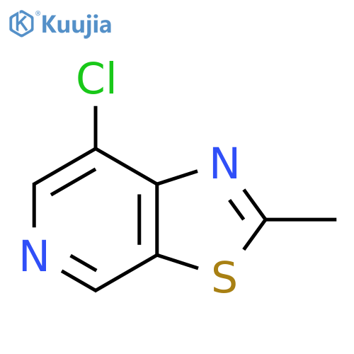 7-chloro-2-methyl-1,3thiazolo5,4-cpyridine structure