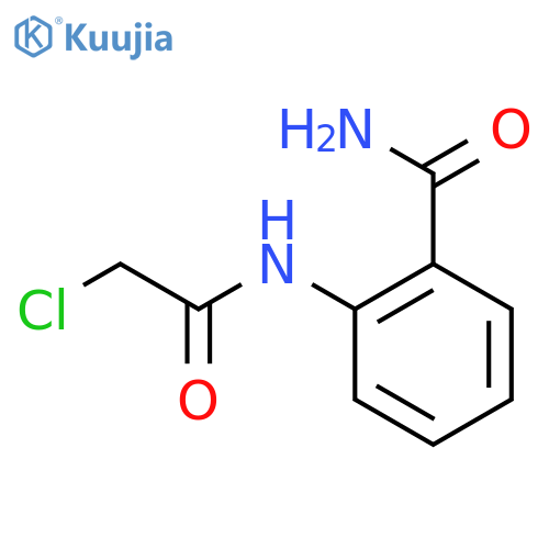 2-(Chloroacetyl)aminobenzamide structure