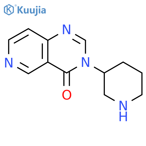 3-(piperidin-3-yl)-3H,4H-pyrido4,3-dpyrimidin-4-one structure