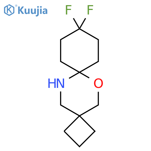 10,10-difluoro-6-oxa-13-azadispiro3.2.5^{7}.2^{4}tetradecane structure