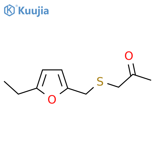 1-{(5-ethylfuran-2-yl)methylsulfanyl}propan-2-one structure