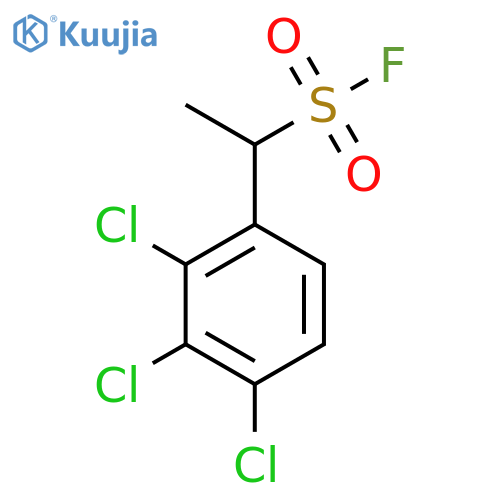 1-(2,3,4-trichlorophenyl)ethane-1-sulfonyl fluoride structure