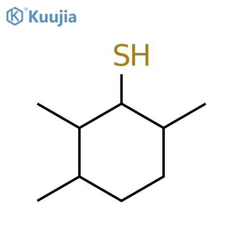 2,3,6-trimethylcyclohexane-1-thiol structure