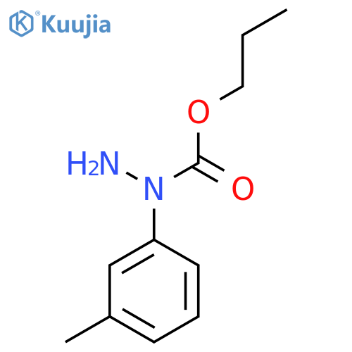 N-(3-methylphenyl)propoxycarbohydrazide structure