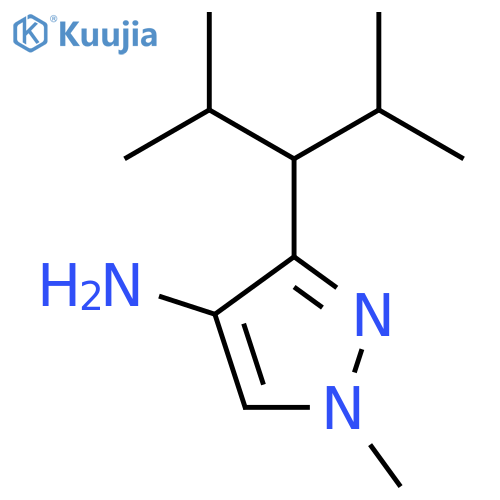 3-(2,4-dimethylpentan-3-yl)-1-methyl-1H-pyrazol-4-amine structure