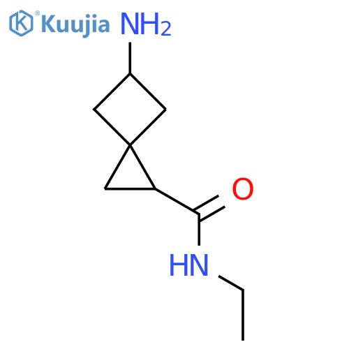 5-amino-N-ethylspiro2.3hexane-1-carboxamide structure