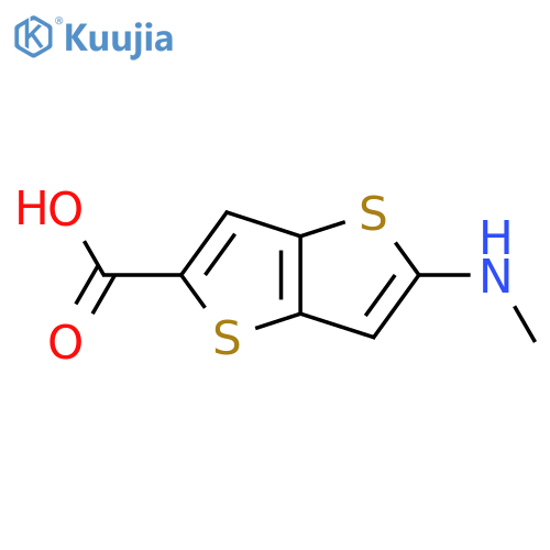 5-(methylamino)thieno3,2-bthiophene-2-carboxylic acid structure