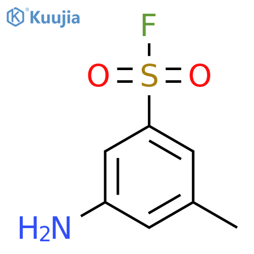 3-amino-5-methylbenzene-1-sulfonyl fluoride structure