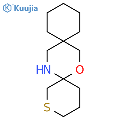 7-oxa-2-thia-16-azadispiro5.2.5^{9}.2^{6}hexadecane structure