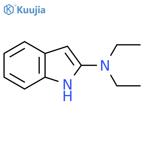 N,N-diethyl-1H-indol-2-amine structure