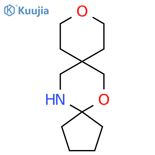 6,11-dioxa-15-azadispiro4.2.5^{8}.2^{5}pentadecane structure