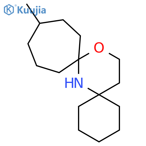11-methyl-15-oxa-7-azadispiro5.1.6^{8}.3^{6}heptadecane structure