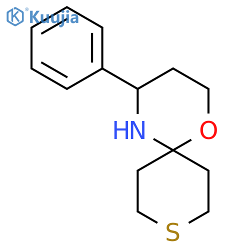 4-phenyl-1-oxa-9-thia-5-azaspiro5.5undecane structure