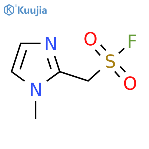 (1-methyl-1H-imidazol-2-yl)methanesulfonyl fluoride structure