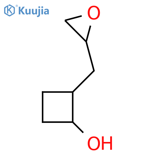 2-(oxiran-2-yl)methylcyclobutan-1-ol structure