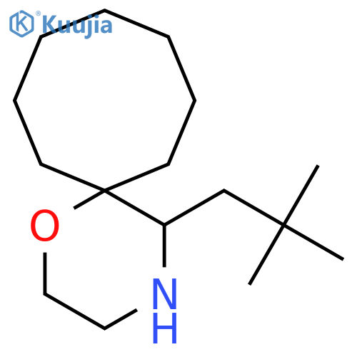 5-(2,2-dimethylpropyl)-1-oxa-4-azaspiro5.7tridecane structure