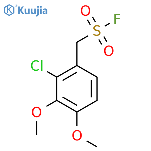 (2-chloro-3,4-dimethoxyphenyl)methanesulfonyl fluoride structure