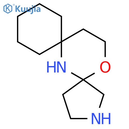 15-oxa-2,6-diazadispiro4.1.5^{7}.3^{5}pentadecane structure