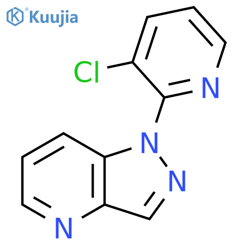 3-chloro-2-{1H-pyrazolo4,3-bpyridin-1-yl}pyridine structure