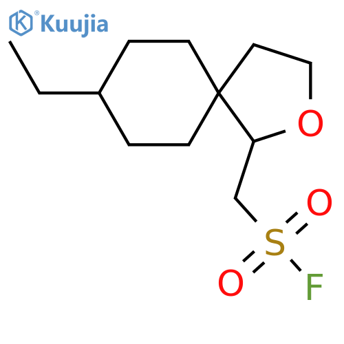 {8-ethyl-2-oxaspiro4.5decan-1-yl}methanesulfonyl fluoride structure