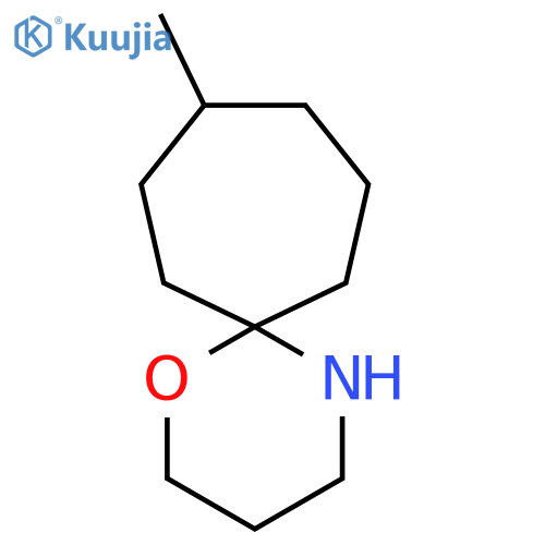 9-methyl-1-oxa-5-azaspiro5.6dodecane structure