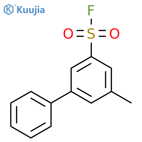 3-methyl-5-phenylbenzene-1-sulfonyl fluoride structure