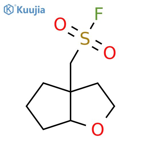 {hexahydro-2H-cyclopentabfuran-3a-yl}methanesulfonyl fluoride structure