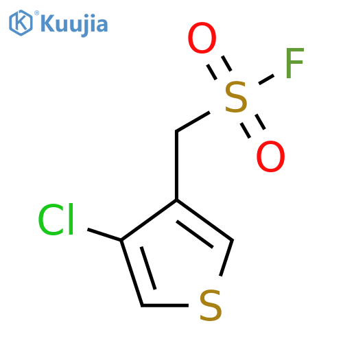 (4-chlorothiophen-3-yl)methanesulfonyl fluoride structure