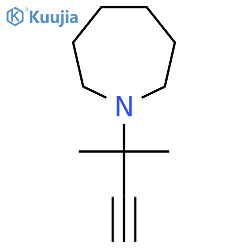 1-(2-methylbut-3-yn-2-yl)azepane structure