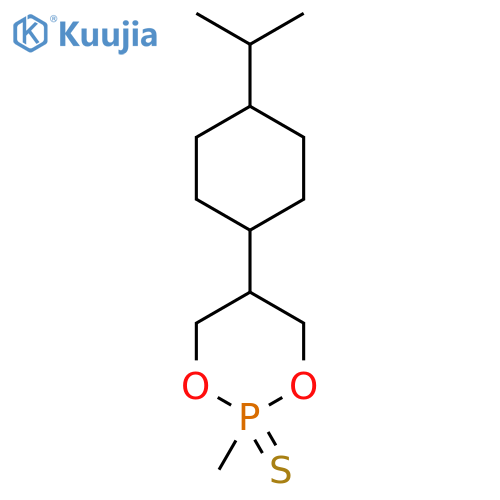 2-methyl-5-4-(propan-2-yl)cyclohexyl-1,3,2lambda5-dioxaphosphinane-2-thione structure