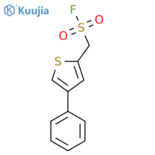 (4-phenylthiophen-2-yl)methanesulfonyl fluoride structure