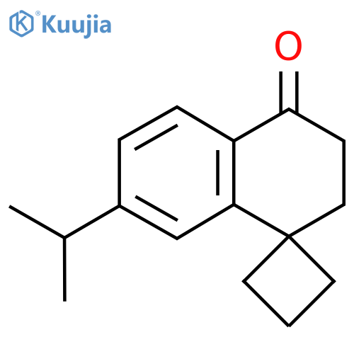 7'-(propan-2-yl)-3',4'-dihydro-2'H-spirocyclobutane-1,1'-naphthalene-4'-one structure