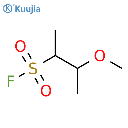 3-methoxybutane-2-sulfonyl fluoride structure
