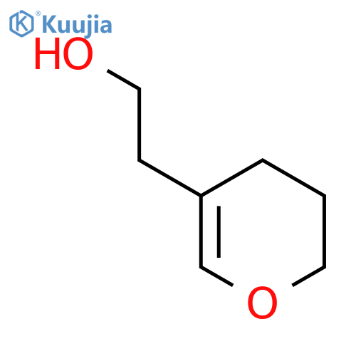 2-(3,4-dihydro-2H-pyran-5-yl)ethan-1-ol structure