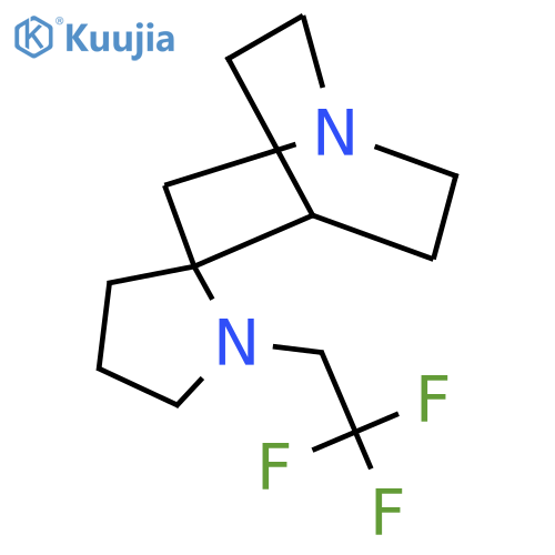 1'-(2,2,2-trifluoroethyl)-4-azaspirobicyclo2.2.2octane-2,2'-pyrrolidine structure