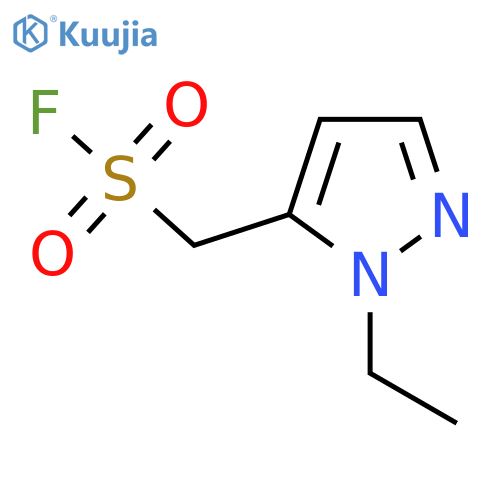 (1-ethyl-1H-pyrazol-5-yl)methanesulfonyl fluoride structure
