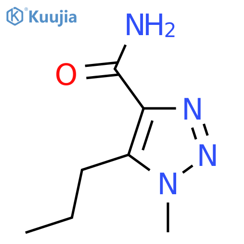 1-methyl-5-propyl-1H-1,2,3-triazole-4-carboxamide structure