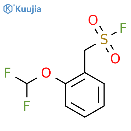 2-(difluoromethoxy)phenylmethanesulfonyl fluoride structure