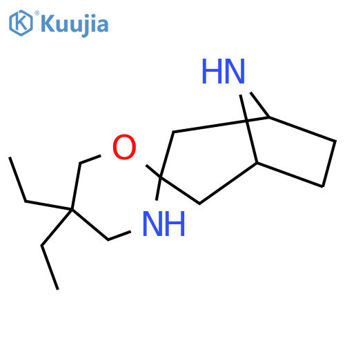 5',5'-diethyl-8-azaspirobicyclo3.2.1octane-3,2'-1,3oxazinane structure