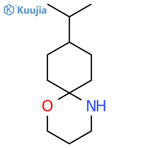 9-(propan-2-yl)-1-oxa-5-azaspiro5.5undecane structure