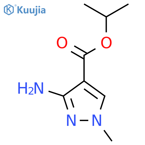 propan-2-yl 3-amino-1-methyl-1H-pyrazole-4-carboxylate structure