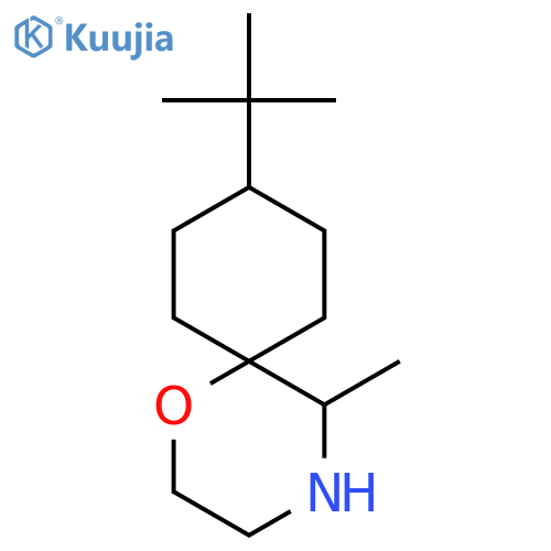 9-tert-butyl-5-methyl-1-oxa-4-azaspiro5.5undecane structure