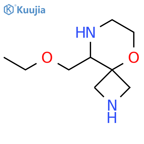 9-(ethoxymethyl)-5-oxa-2,8-diazaspiro3.5nonane structure