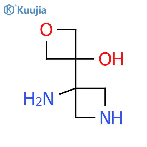 3-(3-aminoazetidin-3-yl)oxetan-3-ol structure