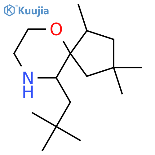 10-(2,2-dimethylpropyl)-1,3,3-trimethyl-6-oxa-9-azaspiro4.5decane structure