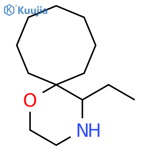 5-ethyl-1-oxa-4-azaspiro5.7tridecane structure