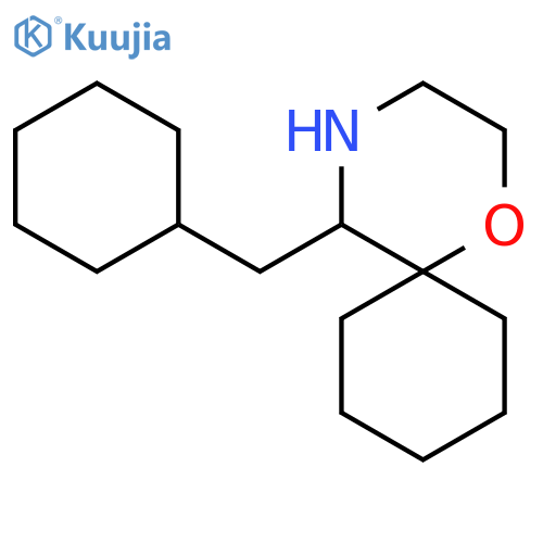 5-(cyclohexylmethyl)-1-oxa-4-azaspiro5.5undecane structure