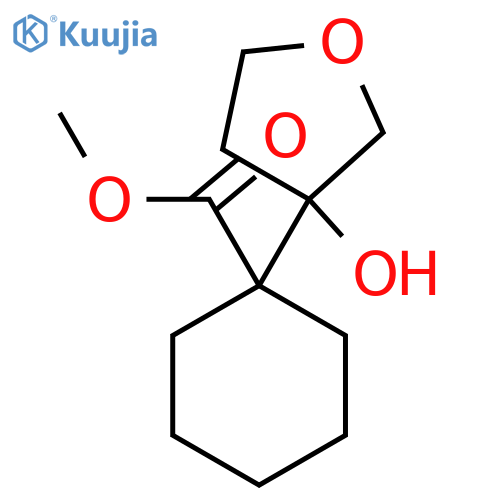 Methyl 1-(3-hydroxyoxolan-3-yl)cyclohexane-1-carboxylate structure